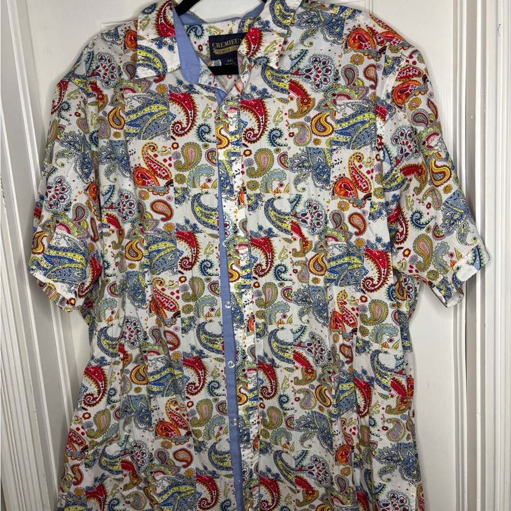 Daniel Cremieux Men's Paisley Print Shirt - Multicolor